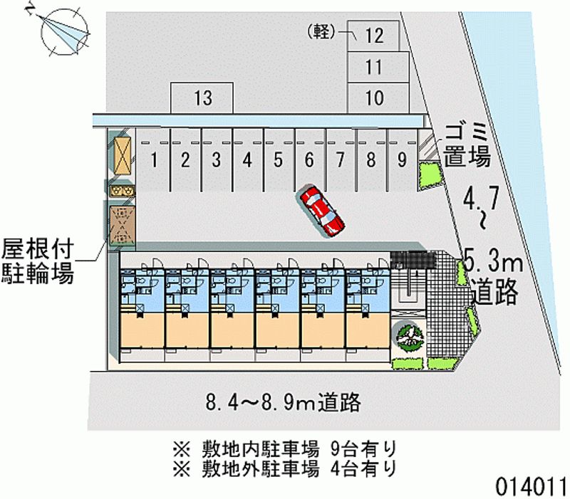 14011月租停車場