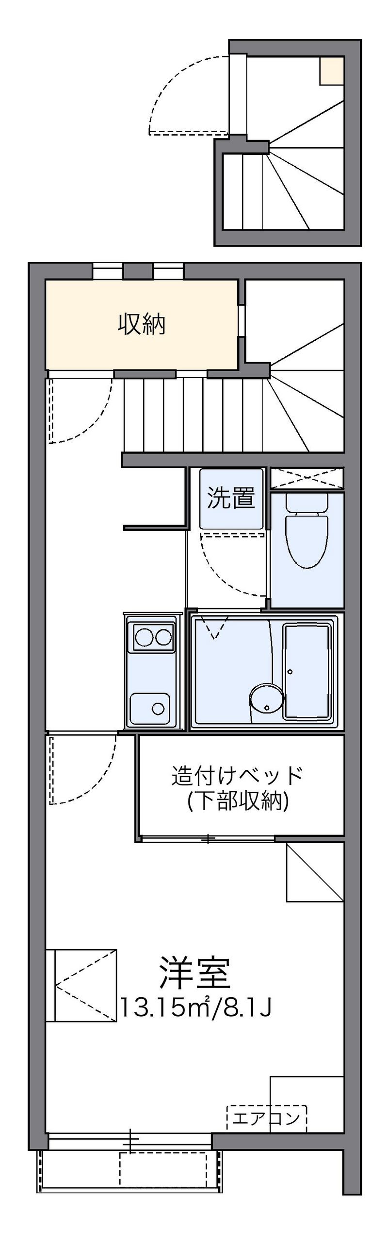 レオネクストピボットハイムＤ 間取図