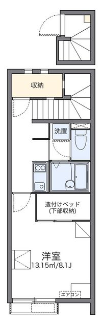 レオネクストピボットハイムＤ 間取り図