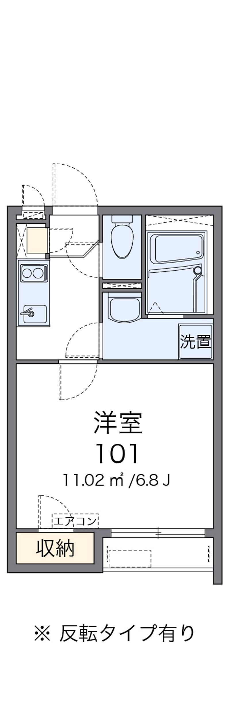 クレイノラヴェール　小田 間取図
