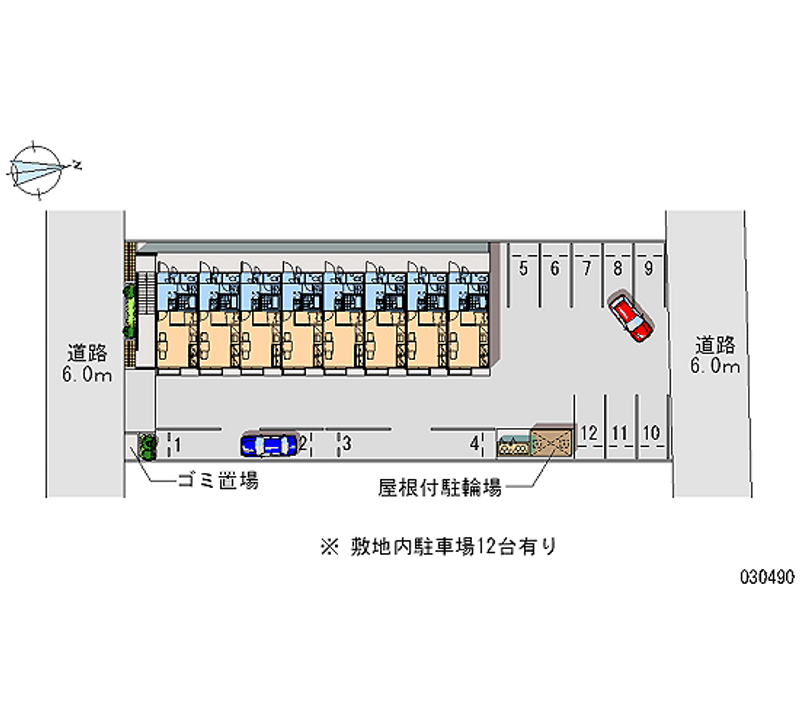 30490 Monthly parking lot