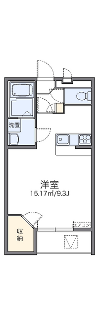 レオネクスト大安　二 間取り図