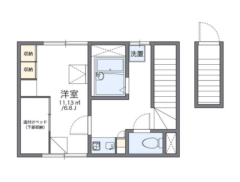 レオパレスＨＯＰＥ 間取図