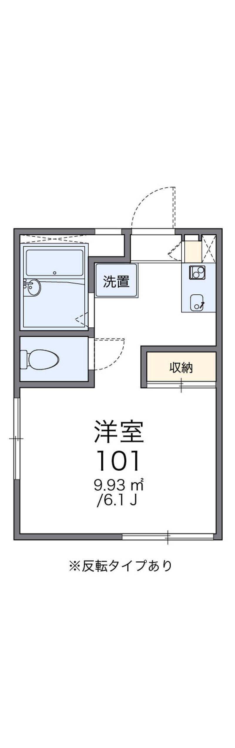 レオパレスＹＯＳＨＩＫＯ 間取図