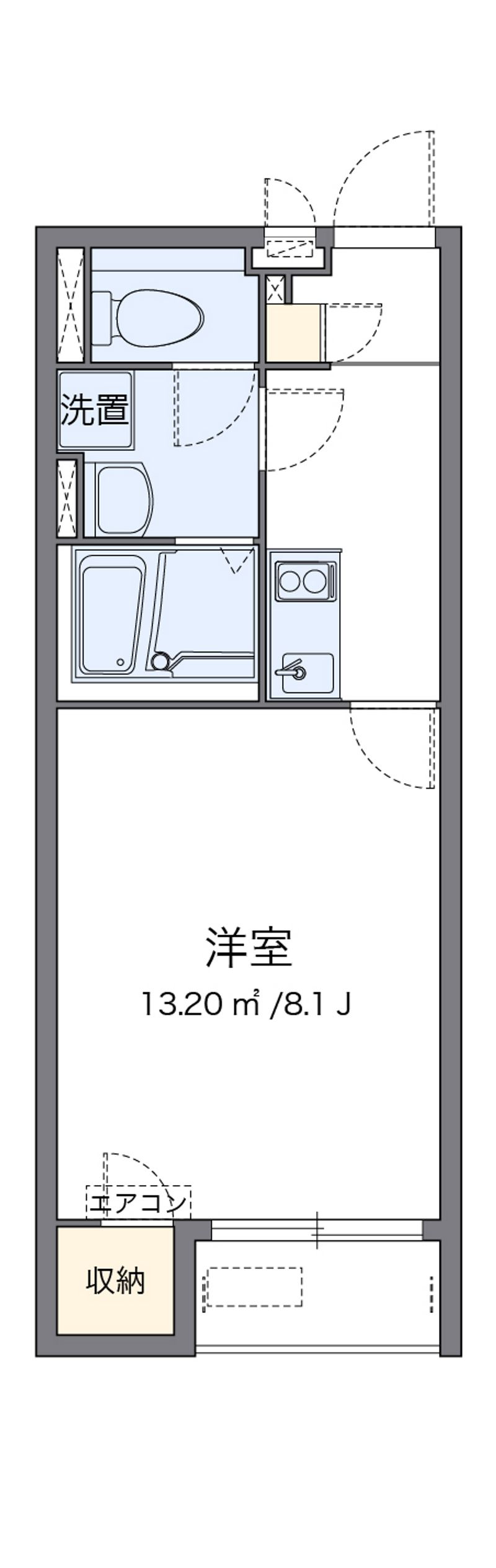 クレイノイーストパーク 間取図
