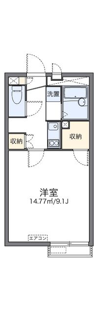 レオネクストムカイハラⅡ 間取り図