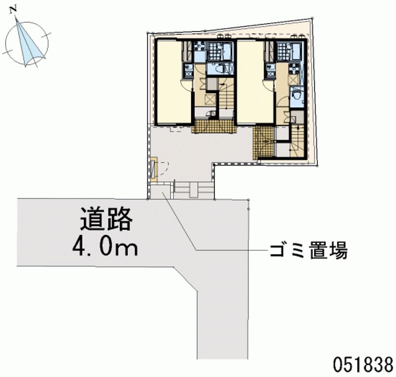 レオネクストフェリス 区画図