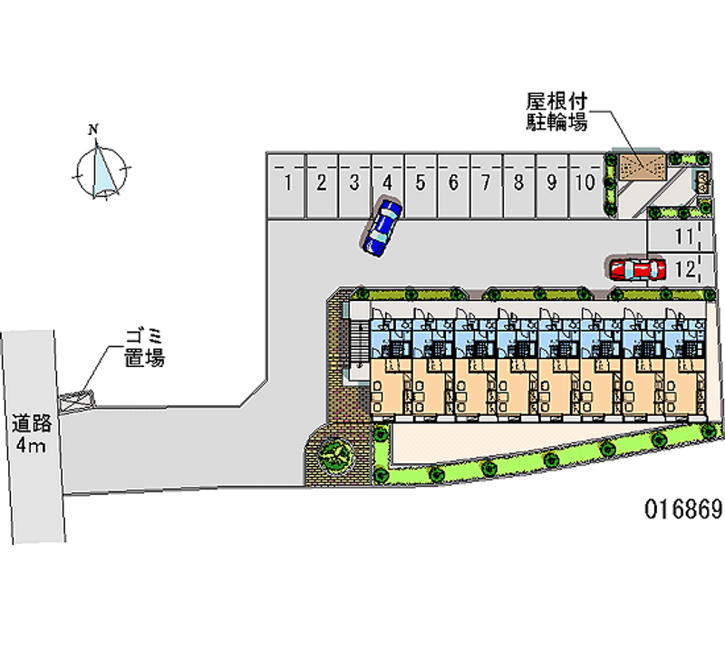 16869月租停車場