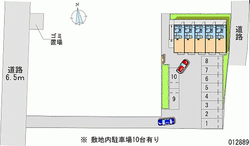 レオパレスラーク 月極駐車場