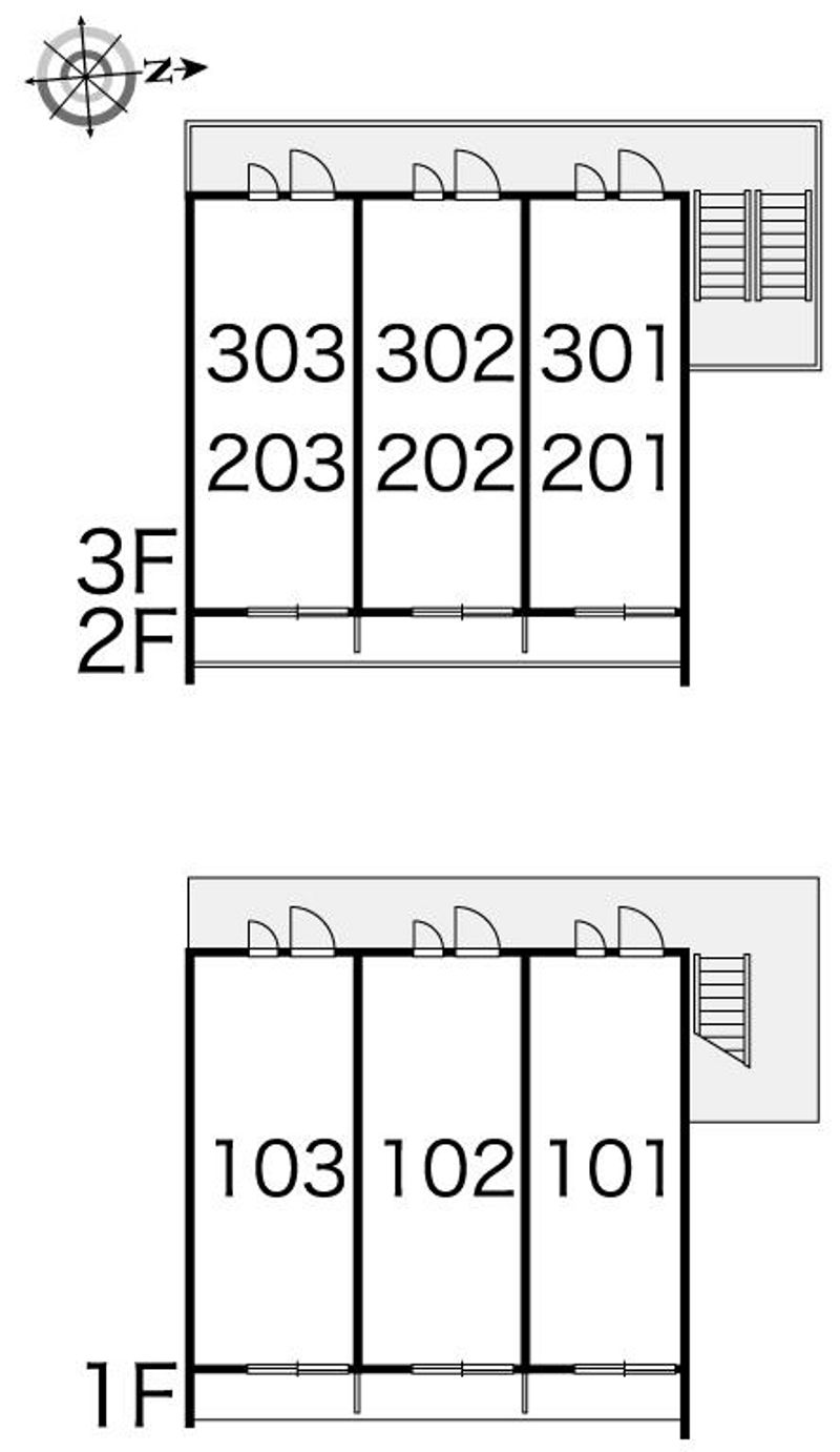 leopalace Sumire 평면 배치도