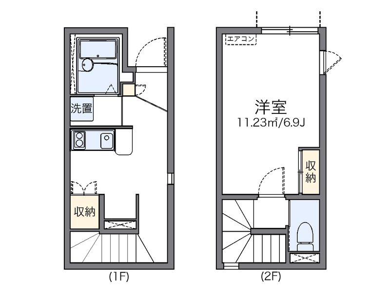レオネクストスクルト 間取図