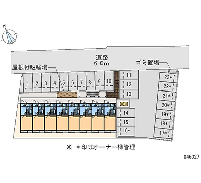 46027 Monthly parking lot