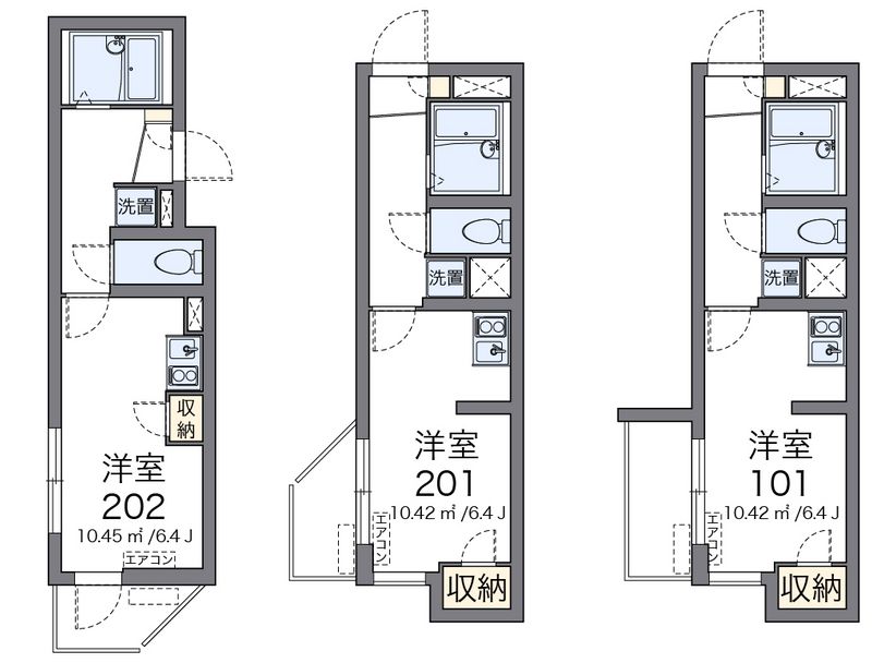 クレイノ根岸　セレッソ 間取図