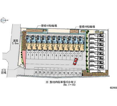 22403 Monthly parking lot