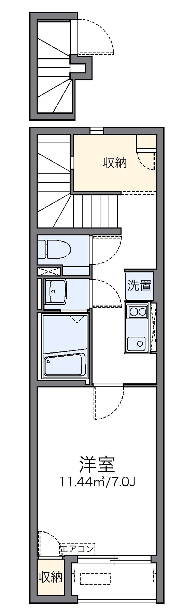 レオネクストセレーノ 間取図