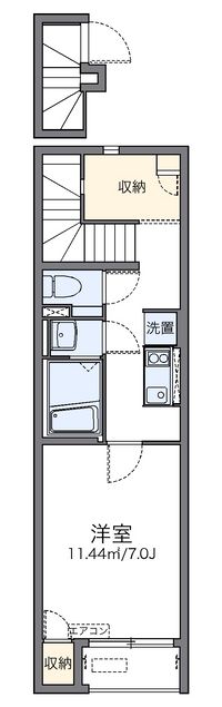 レオネクストセレーノ 間取り図