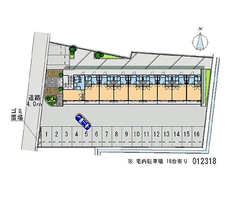 12318 Monthly parking lot