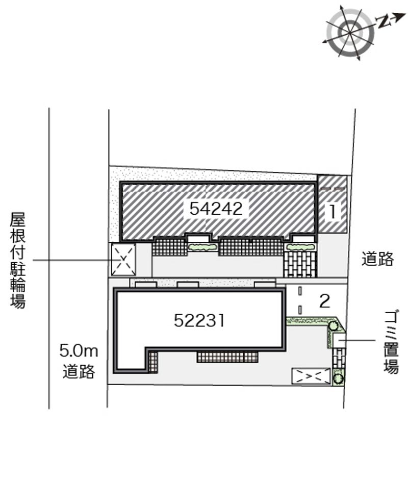 レオネクストシエルブルー戸塚Ⅱ 駐車場