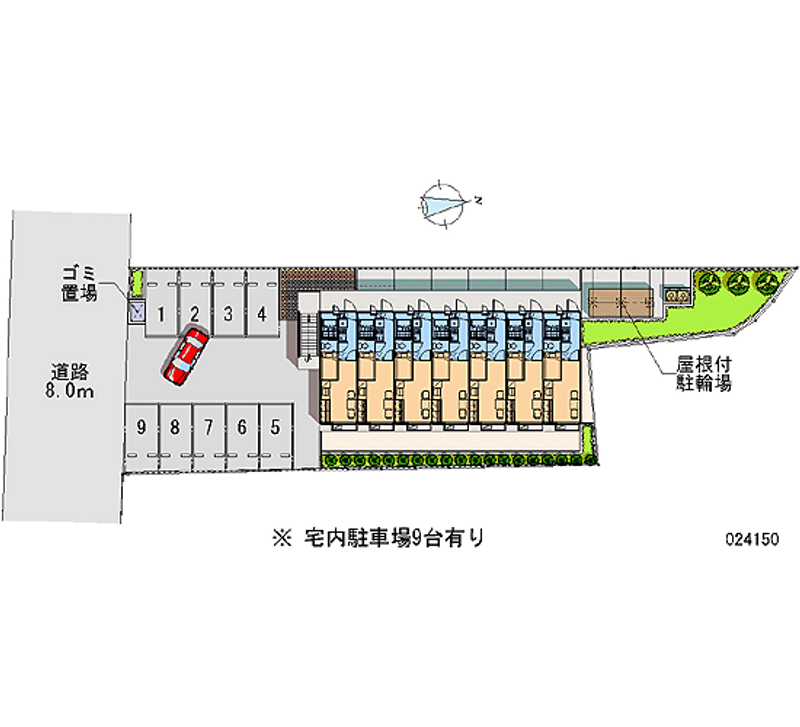 24150月租停车场