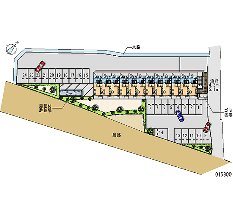 15900月租停车场