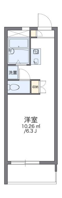 レオパレスツカサ 間取図