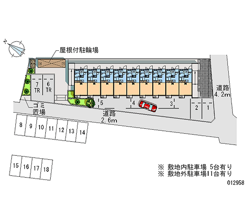 レオパレス坂出 月極駐車場