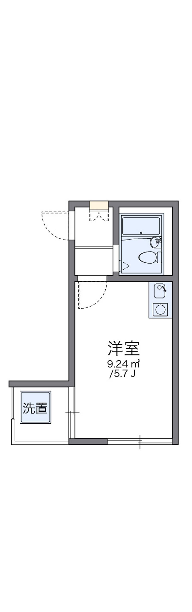 レオパレス大宮第２ 間取図