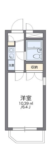 レオパレス常盤台第４ 間取り図