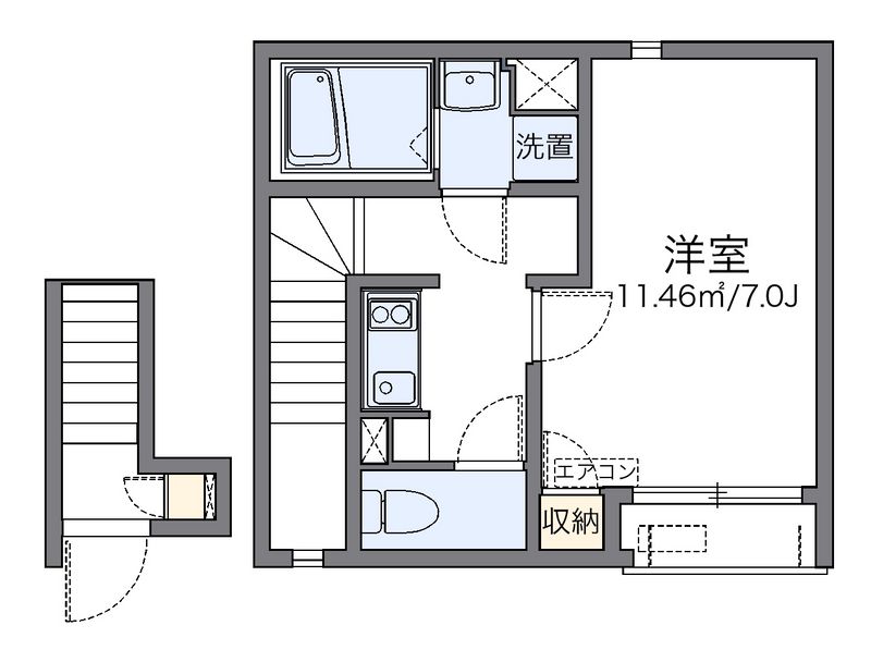 レオネクスト宝 間取図