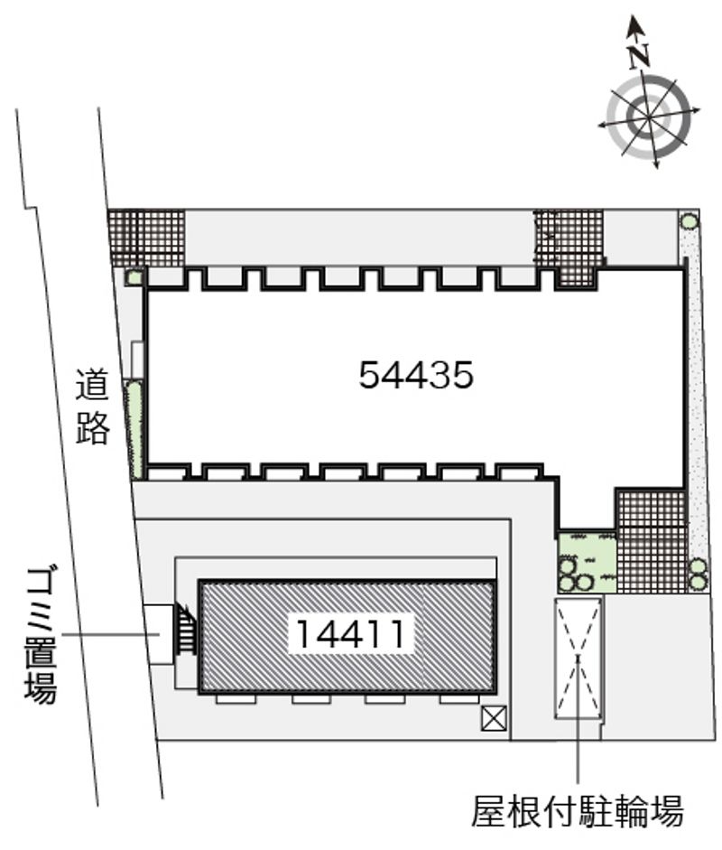 レオパレスプラクトピア 配置図