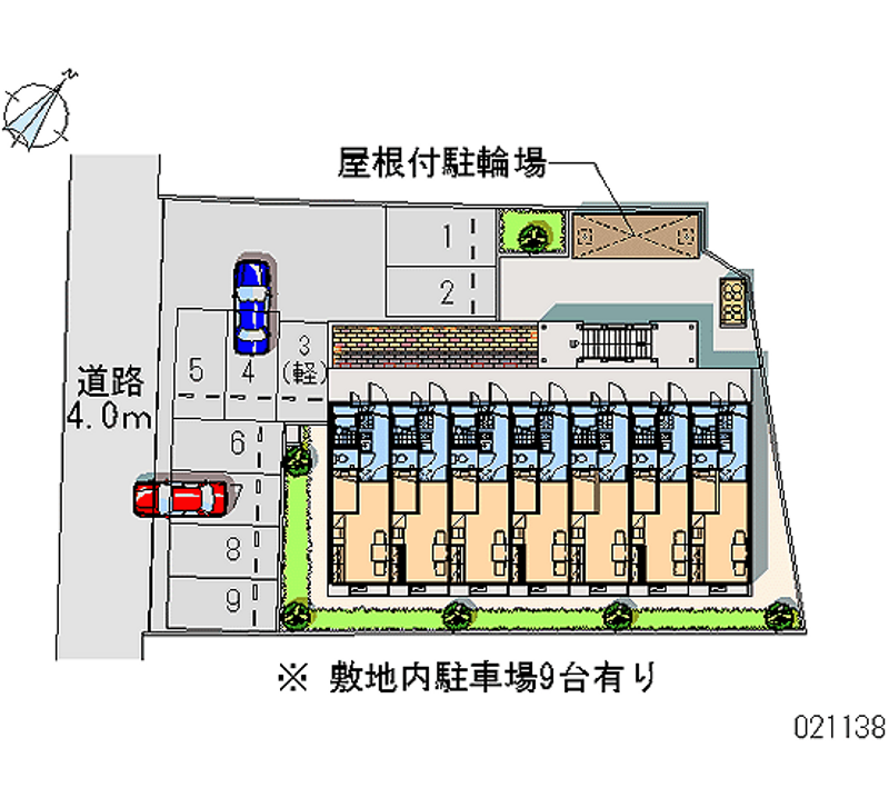 21138月租停車場