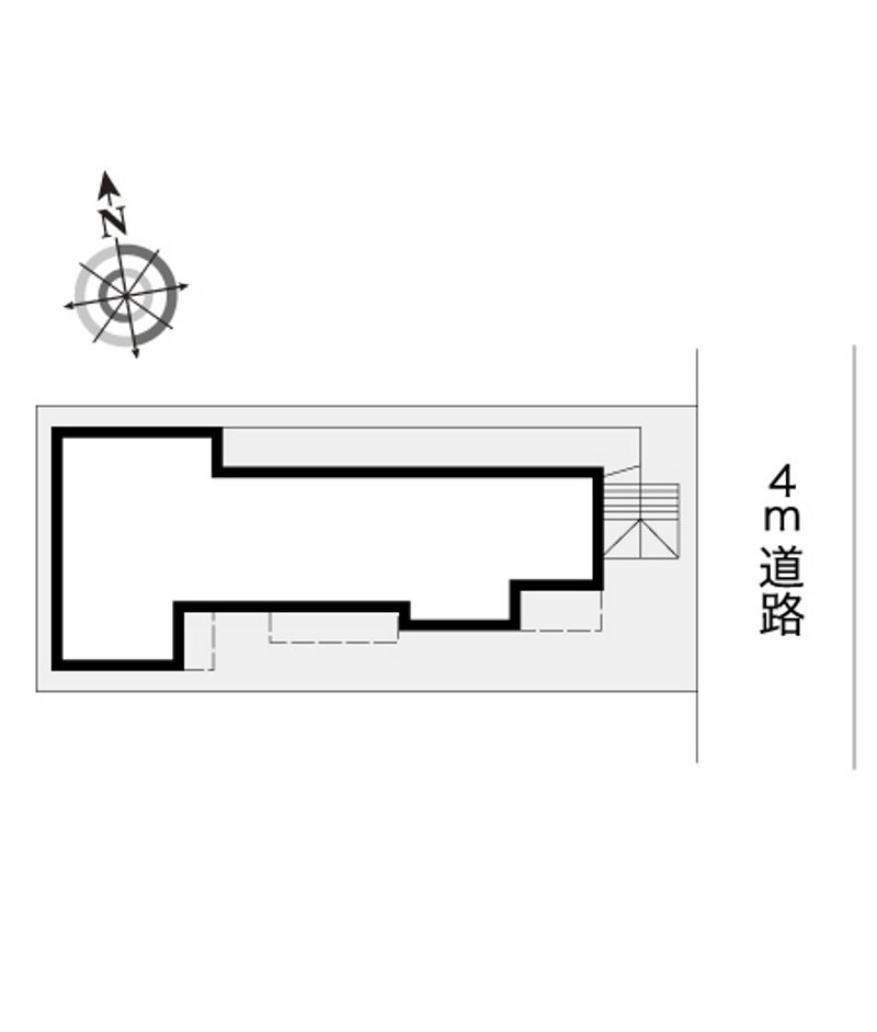 レオパレスＨＩＲＯ　 配置図
