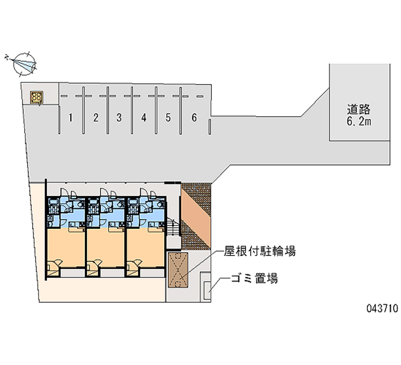 43710月租停车场