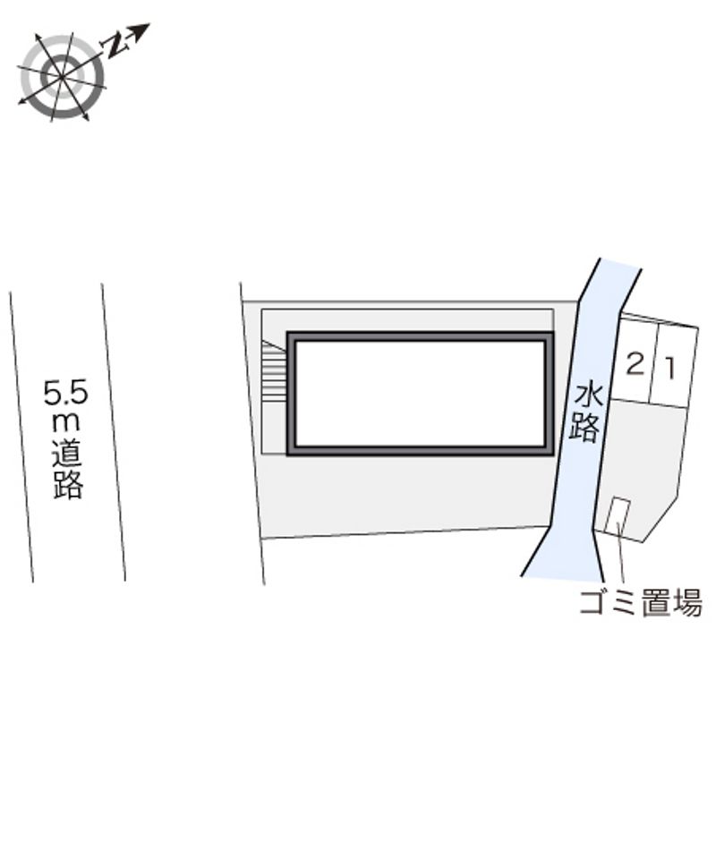 レオパレス９９ 配置図