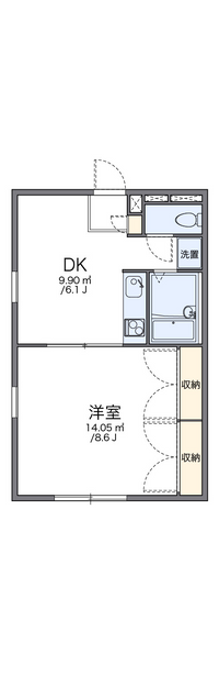 レオパレスＵＮＯ 間取り図