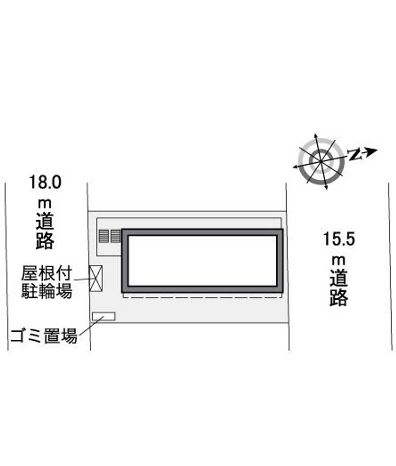 レオパレスマーベラス　Ａｙａ 配置図