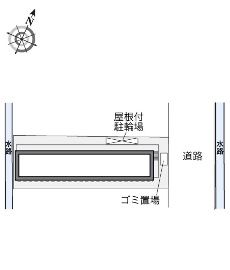 レオパレスクヴェレ 配置図