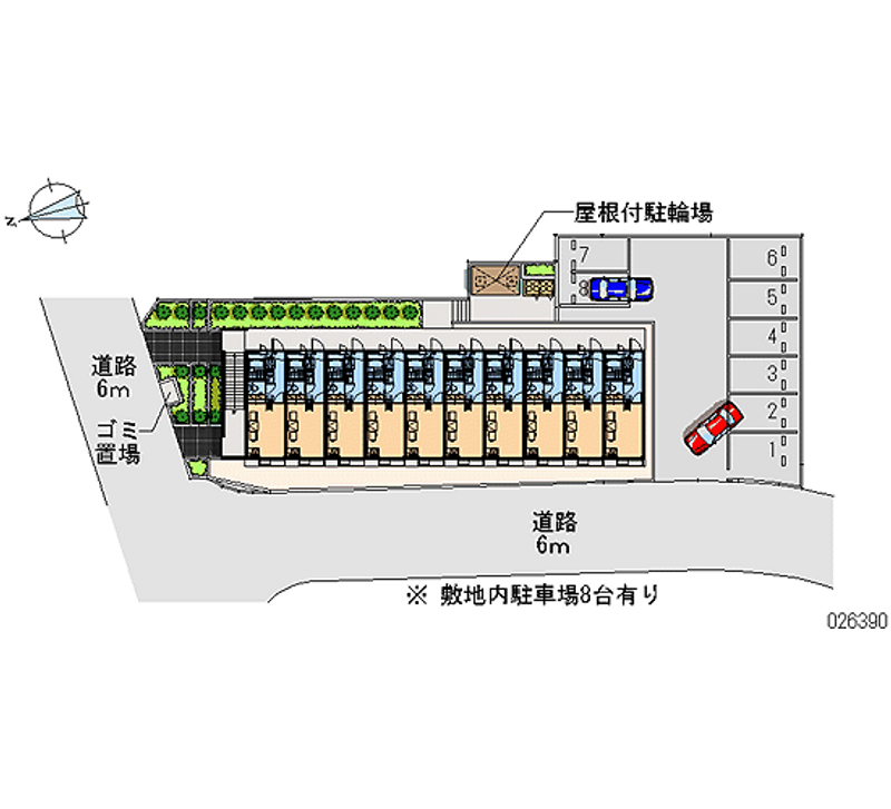 26390 Monthly parking lot