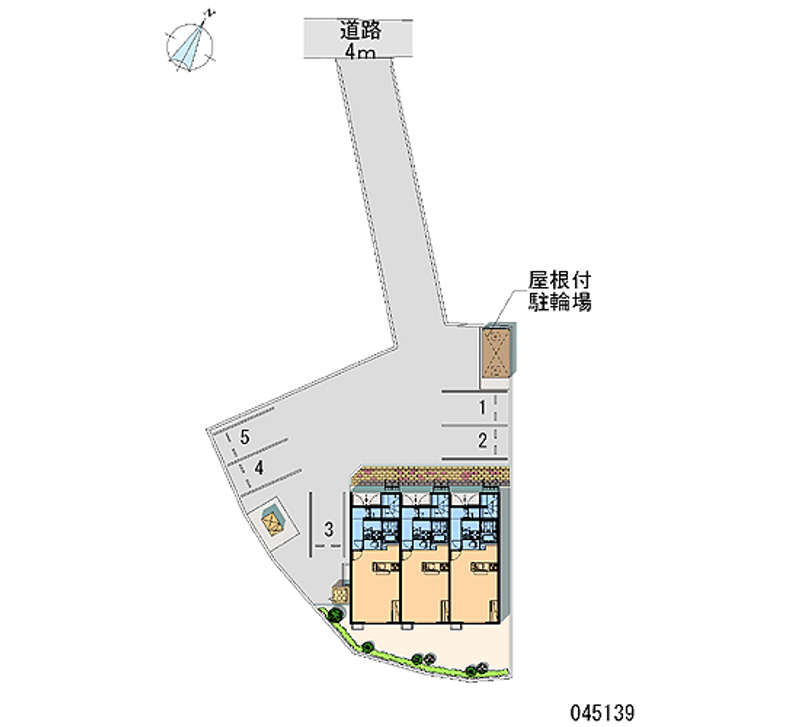 レオネクスト鴻島 月極駐車場