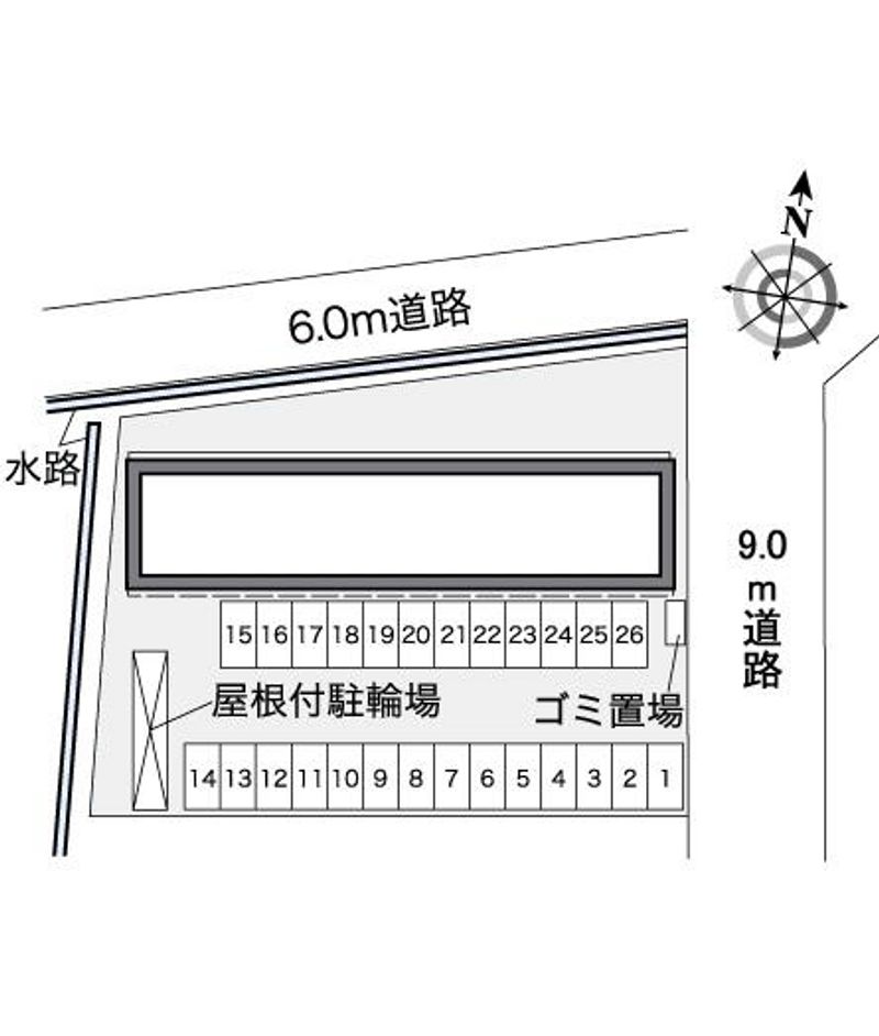 レオパレス北山 共用部分