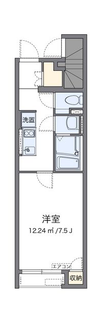 クレイノランブラス 間取り図