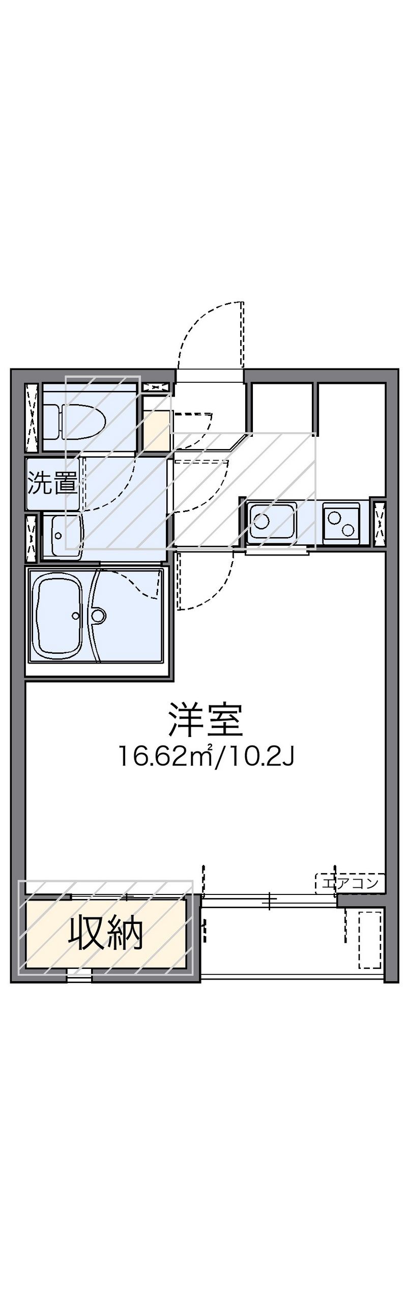 レオネクストときわ 間取図
