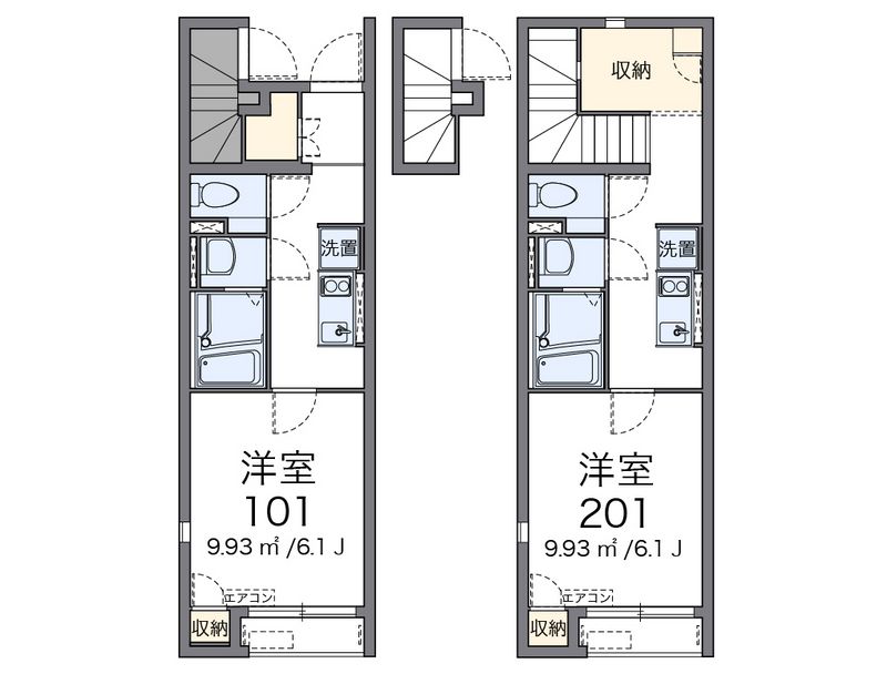 レオネクストオーキッド東部 間取図