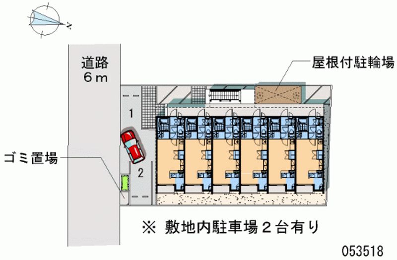 レオネクスト久々知Ⅲ 月極駐車場