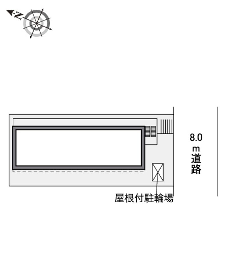レオパレスグランダーム 配置図
