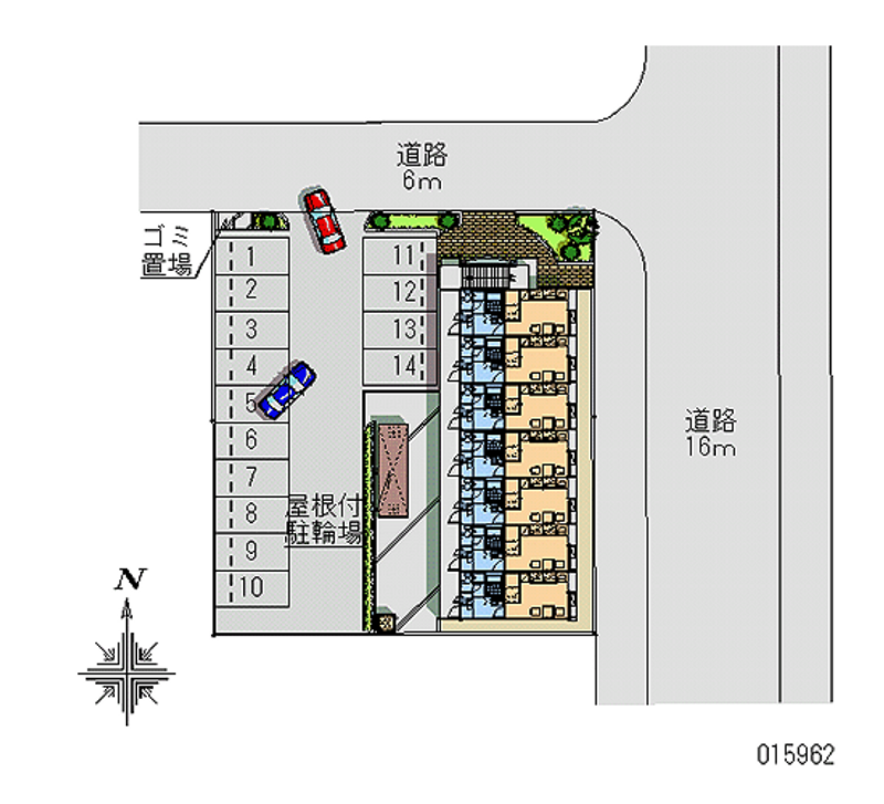 レオパレスすずらん 月極駐車場