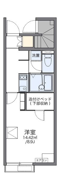 レオネクストカストル雄 間取り図