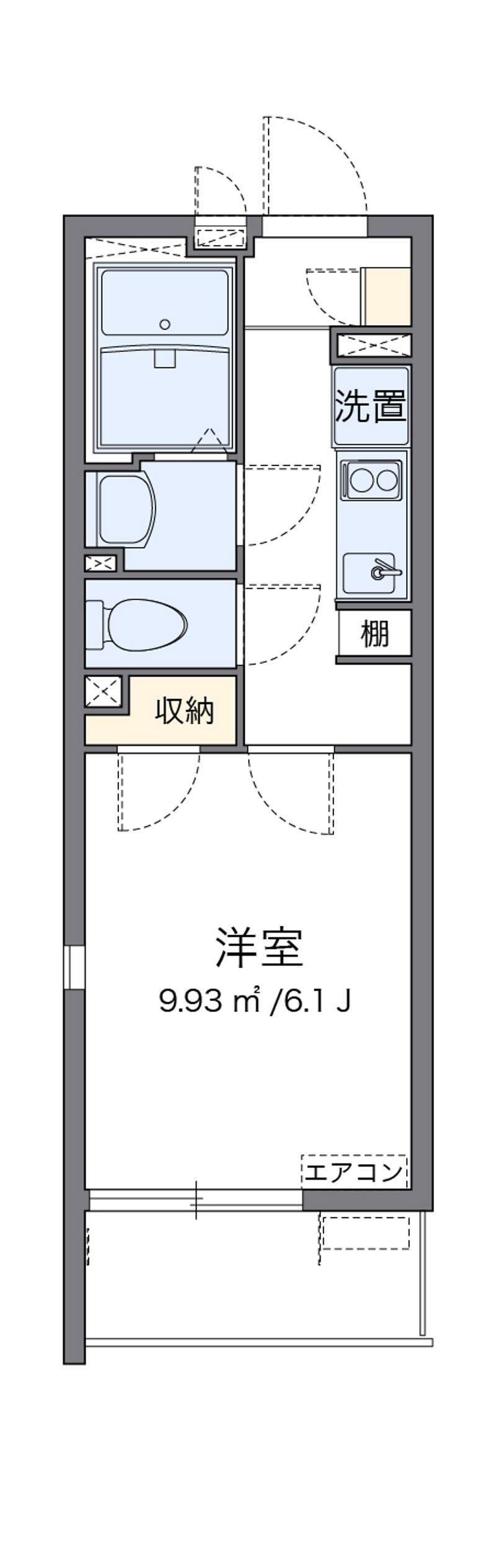 クレイノプレジャータウンⅢ 間取り