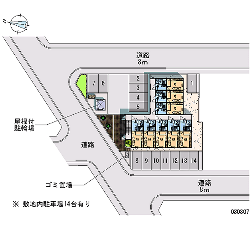 30307 Monthly parking lot