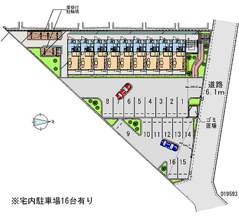 19593月租停车场